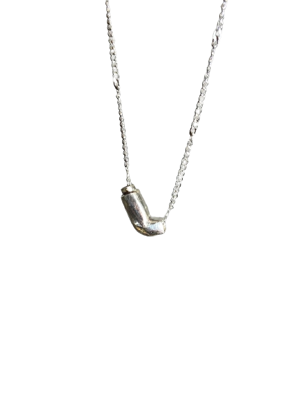 Handmade Silver Inhaler Charm
