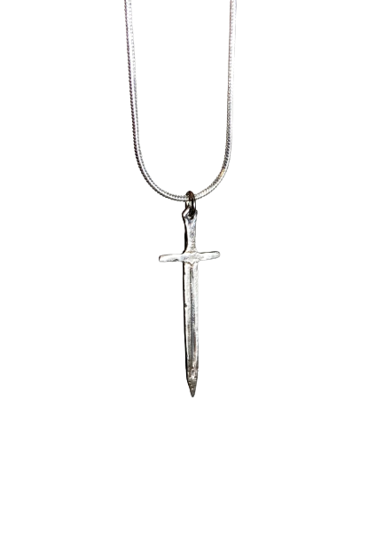 Handmade Silver Sword Charm